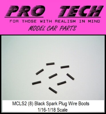 1:16-1:18 Scale MCLS 2 Spark Plug Wire Boots Search LBR Model Parts PRO TECH