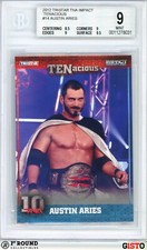 POP 1: Austin Aries RC BGS 9: 2012 TRISTAR TNA Impact TENacious Rookie Gisto