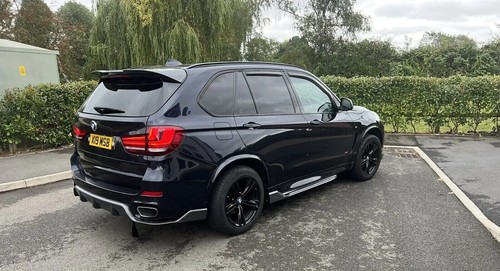 FOR BMW X5 F15 M PERFORMANCE SIDE SKIRT SKIRTS EXTENSION LIP CARBON LOOK 2013+ - Afbeelding 13 van 13