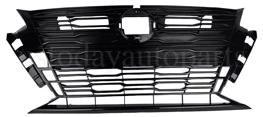 Front Bumper Upper Grill For 2023-2024 Nissan Altima SL SV Black