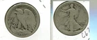 1916 D WALKING LIBERTY SILVER HALF DOLLAR GOOD 6672S