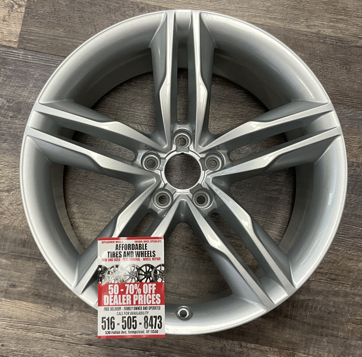 Audi A5 S5 2008 - 2017 58828 aluminum OEM wheel rim 19 x 8.5