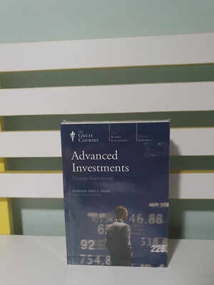 Great Courses: Advanced Investments: DVD & Guidebook new in plastic