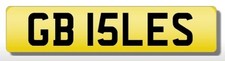GB 15LES- unqiue personal registration number plate available NOW