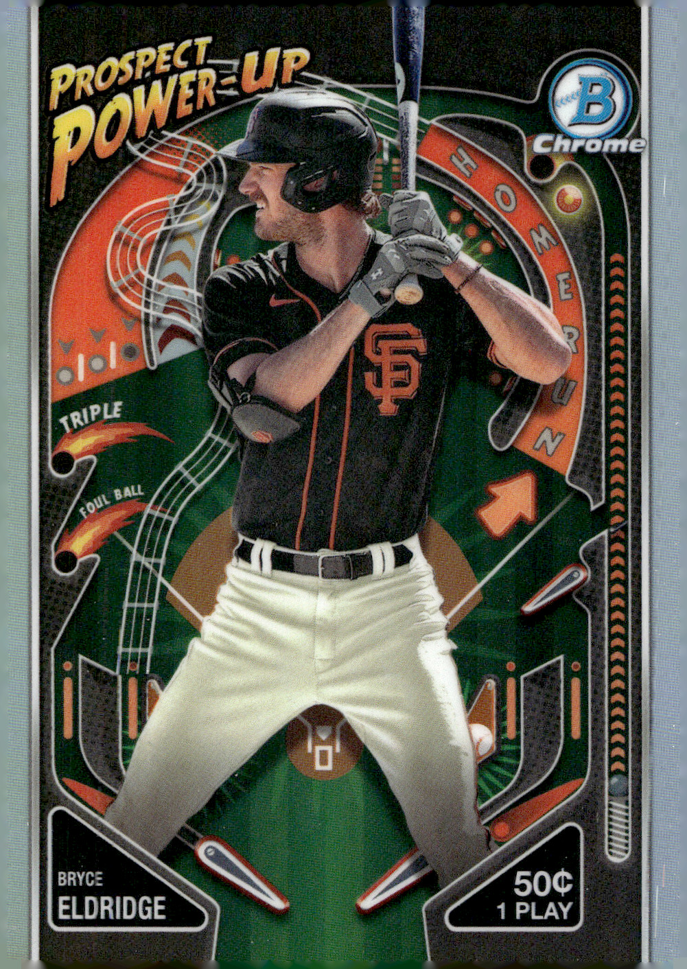 2024 Bowman - Prospect Power-Up Bryce Eldridge #PP-19 Giants