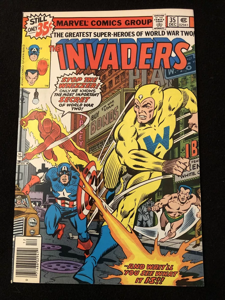 Invaders #7 Values and Pricing, Marvel Comics