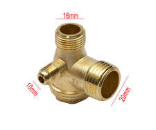 Connettore Valvola Ritegno Maschio per Compressore Aria