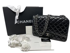 Chanel Classic Flap Bag Quilted Lambskin Maxi Double Flap