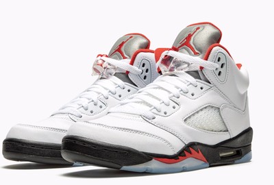 DS MENS NIKE AIR JORDAN V 5 RETRO FIRE 