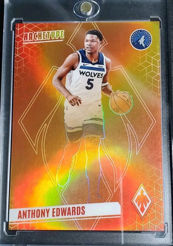 2023-24 Panini Phoenix Archetype #2 Anthony Edwards SSP Case Hit