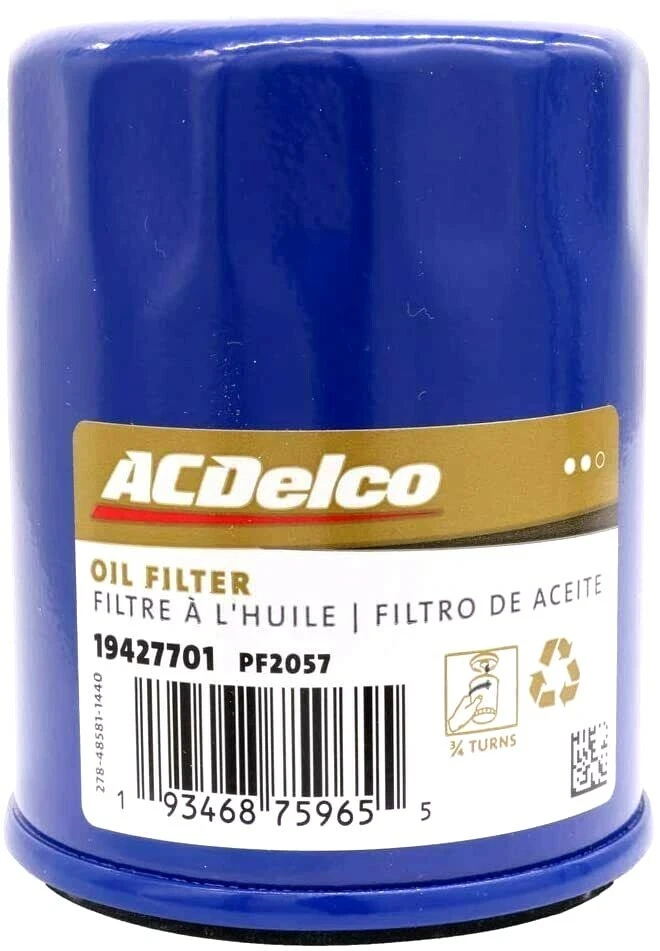 Filtro de aceite de motor ACDelco Gold PF2057 Foto 2 de 3