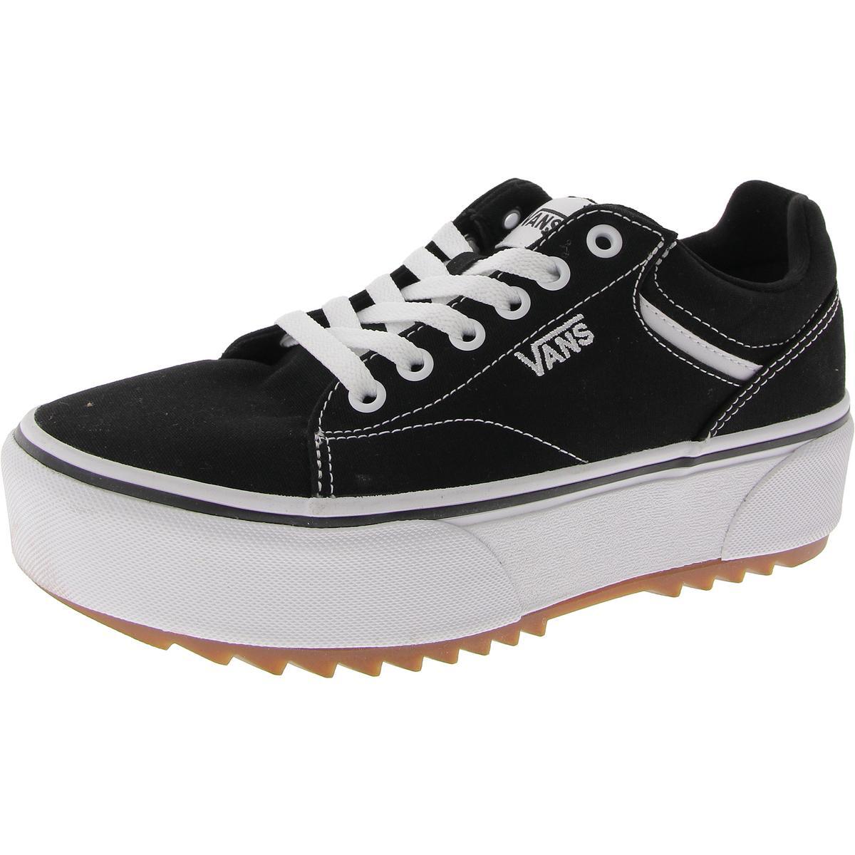 Женские кроссовки Vans Seldan из черной кожи для скейтбординга 75 Medium BM BHFO 6053 10790₽