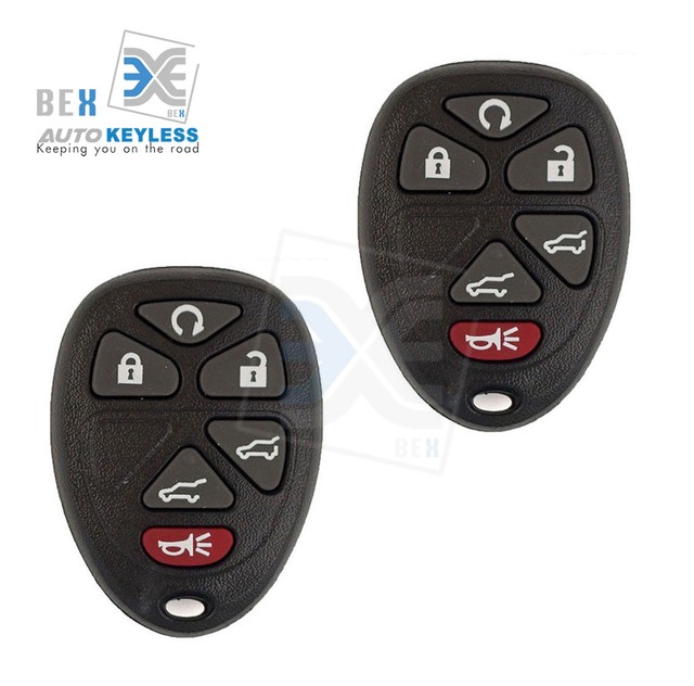 2 Keyless Entry Remote Control Car Key Fob for Cadillac 20072014