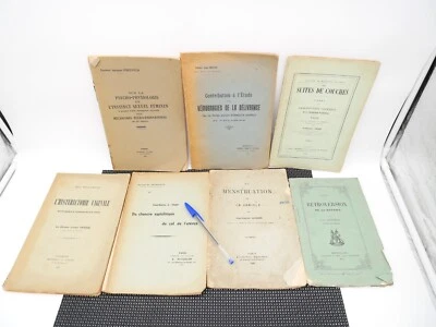 7 Thèses : Obstétrique, Gynécologie, Utérus, Accouchement - Médecine - Photo 1/2