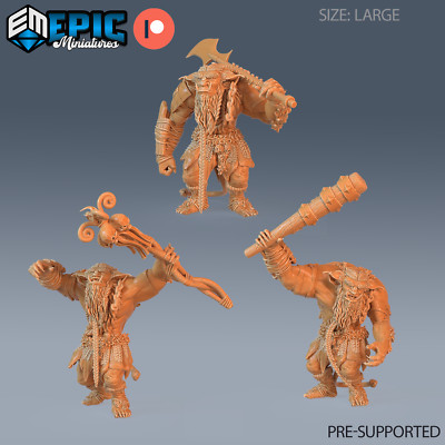 Waldoger, Dungeons und Drache Miniatur, D&D Fantasy Waldoger Miniaturen