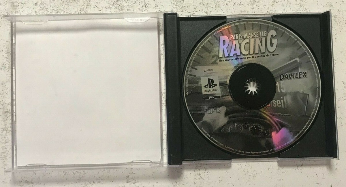 Jeu Playstation 1 PS1 en loose VF Paris Marseille Racing Envoi rapide Jeu Playstation 1 PS1 en loose VF Paris Marseille Racing Envoi rapide