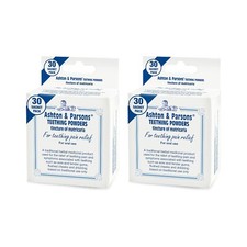 Ashton & Parsons Natural Pain Relief Teething Powder for Babies 30 Sachets x 2