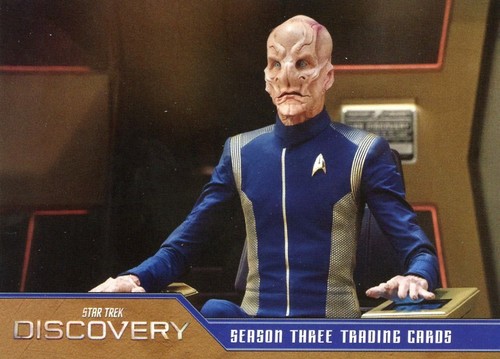 Star Trek Discovery S3 Binder with Red & Gold Parallel set, Base set, P1 & P3 + - Picture 12 of 17