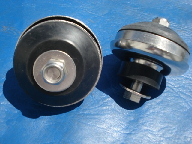 Flathead Ford Universal Weld In Motor Mounts With Rubber Pads - Foto 4