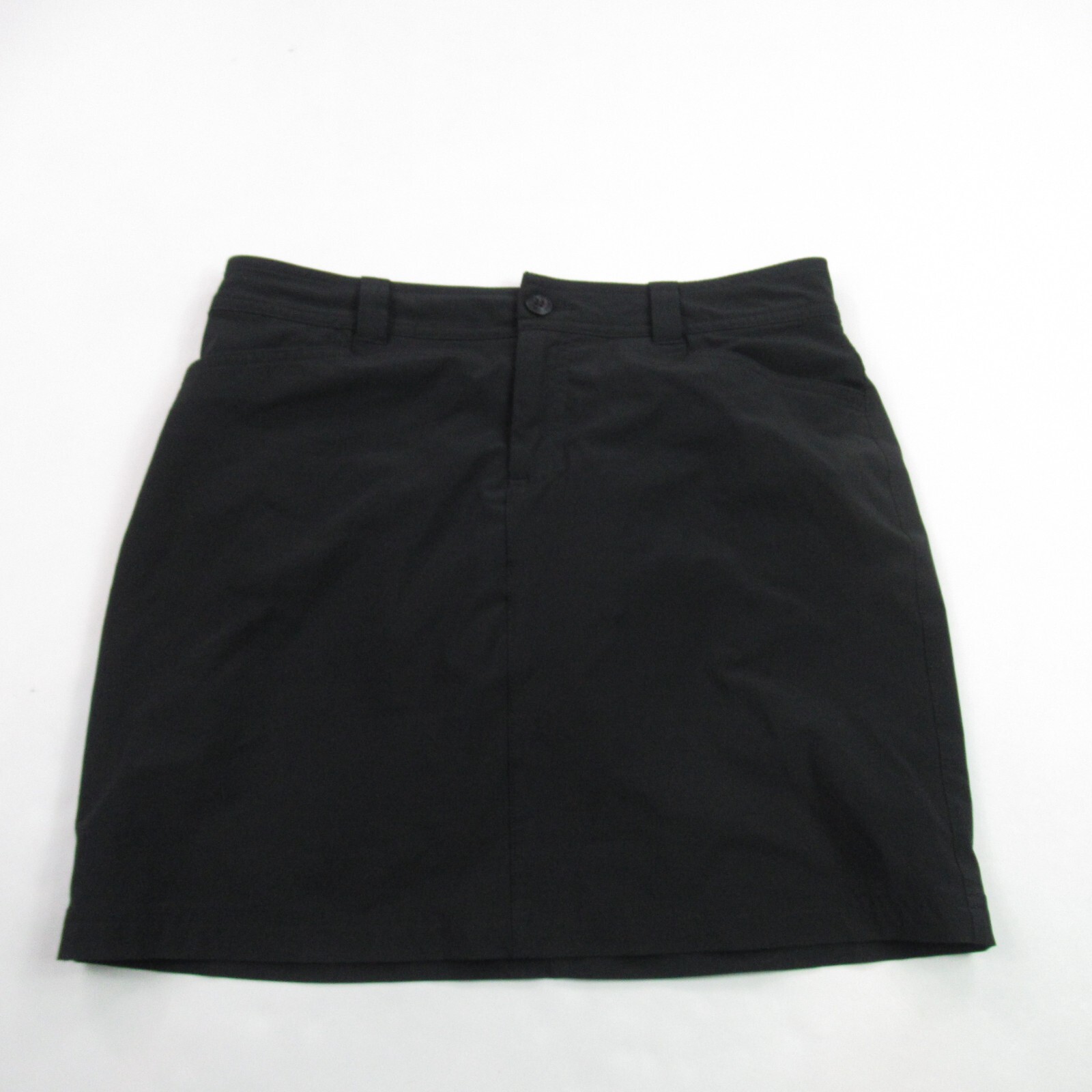 Eddie Bauer Womens Size 6 Black Lightweight Hiking Tennis Skirt for Outdoor Activities