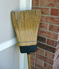 Vintage 1960's Commercial Wire Banded Corn/Straw Sweeping Broom ~ Made in U.S.A. — photo 7