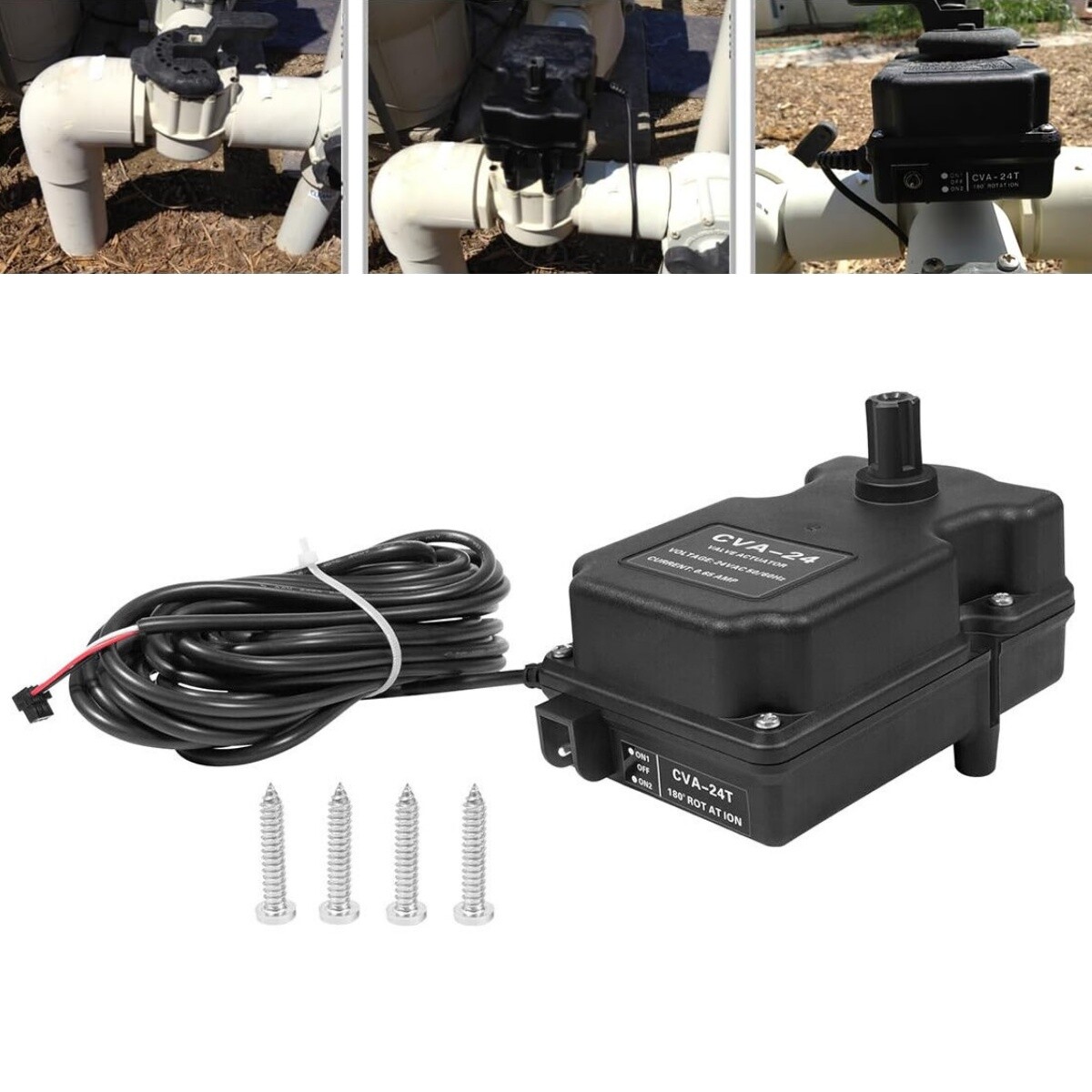 263045 CVA-24T Valve Actuator 24V for Pentair Compool, Jandy