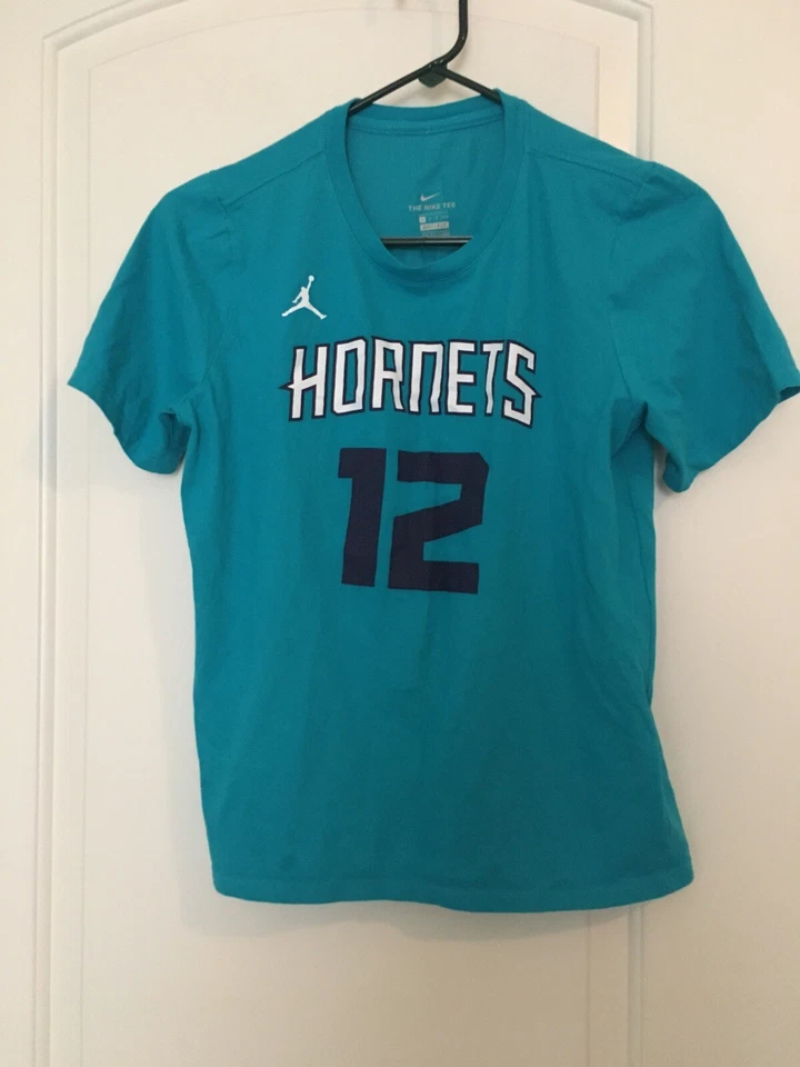 Camiseta NBA Charlotte Hornets Niños Juwan Howard #12 Talla Grande Azul Foto 2 de 4