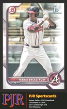 2022 Bowman #BP-121 Mahki Backstrom  Prospects Atlanta Braves