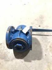 CGA 6" CI Lever-Operated Gas Shut-Off Plug Valve 125PSI