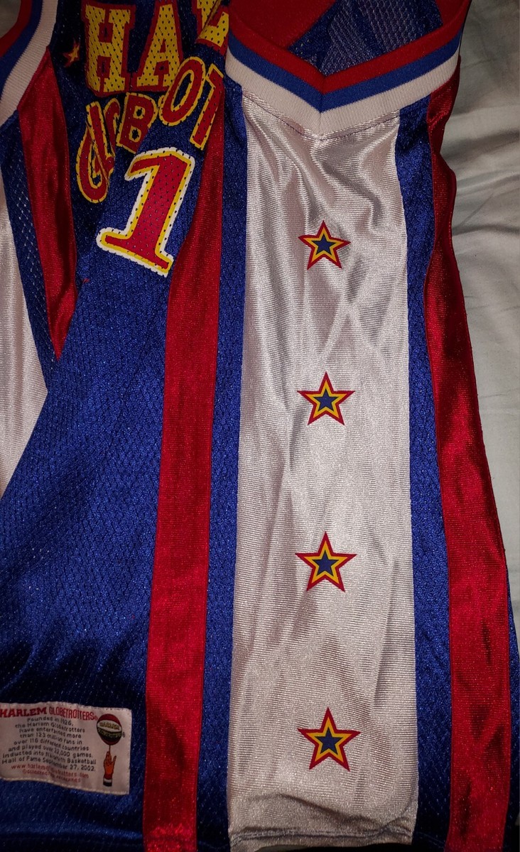 VTG HARLEM GLOBETROTTERS KEVIN DALEY #21 JERSEY SMALL BASKETBALL