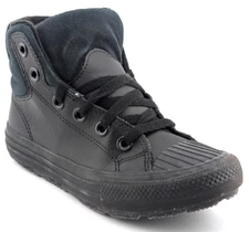 Unisex Converse Chuck Taylor Berkshire Youth HighTop Cold Fusion Triple Black 5Y