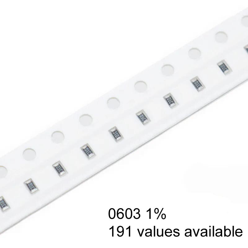 1% 0603 SMD 170 Values Resistor (0 ohm-10M ohm) And 55 Values Capacitor (1pF -1uF) Assorted Kit Sample Book : Buy Online at Best Price in KSA - Souq is now