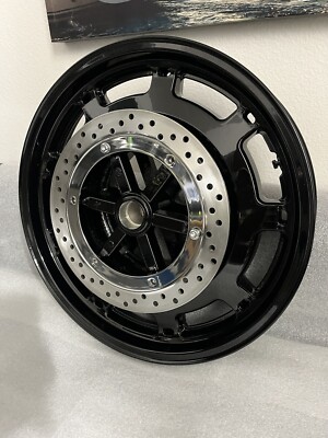 HONDA 1988 -2000 GL1500 GOLDWING front BLACK WHEEL 44650-MW5 HONDA 1988 -2000 GL1500 GOLDWING front BLACK WHEEL 44650-MW5
