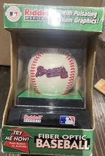 Vintage Riddell MLB Atlanta Braves Fiber Optic Baseball