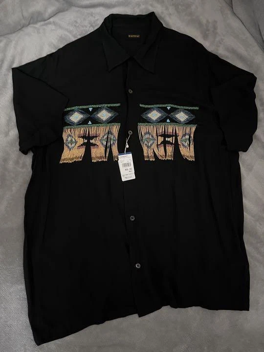 Kapital Rayon Beaded Fringe Rover Aloha Shirt from Japan