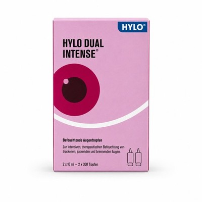 HYLO DUAL intense Augentropfen 2X10ml PZN 17845084