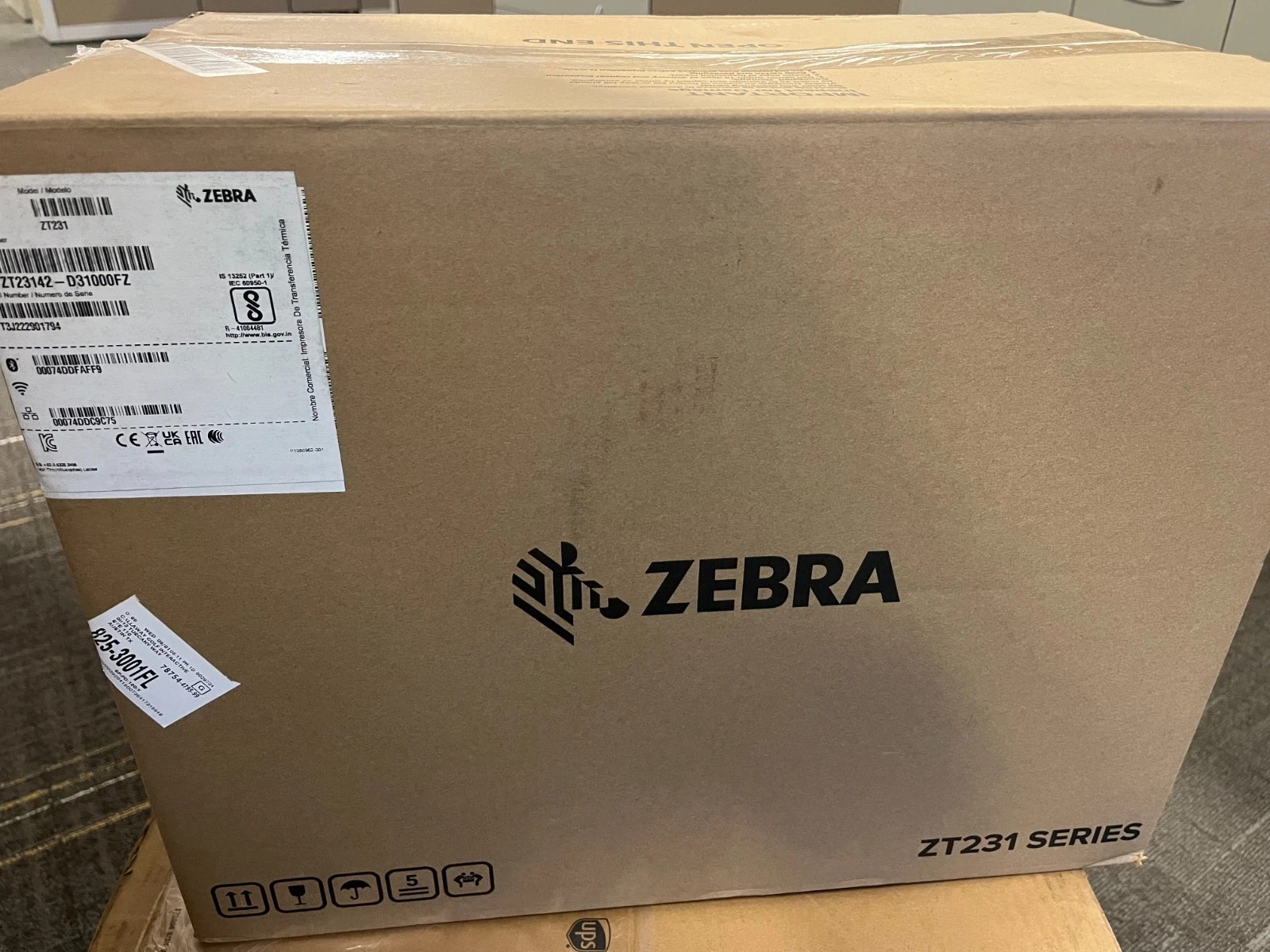 Zebra Ups Label Example Zebra ZT231 203dpi Direct Thermal UPS Industrial Label Printer USB ...