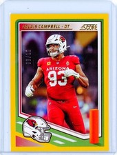 2025 Panini Score Supplemental Premium Set CALAIS CAMPBELL Cardinals GOLD 8/10