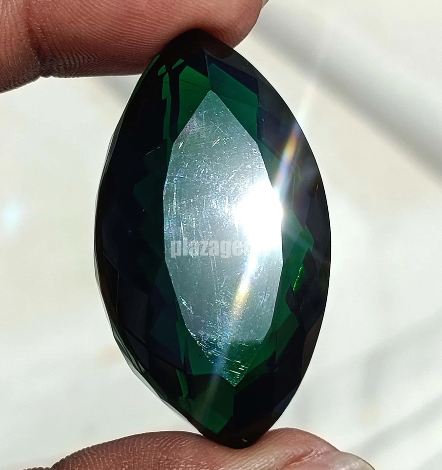 Natural Moldavite 144.30Ct Marquise Loose Gem – Certified Collector's Stone 5SDR - Image 2 of 4