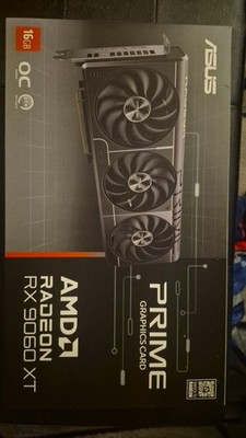 ASUS Prime Radeon  RX 9060 XT 16GB GDDR6 OC Edition Graphics Card BRAND NEW