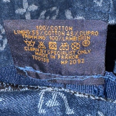 Louis Vuitton 90s Y2K Denim Bucket Hat Monogram Blue Louis Vuitton 90s Y2K Denim Bucket Hat Monogram Blue | eBay main image 2
