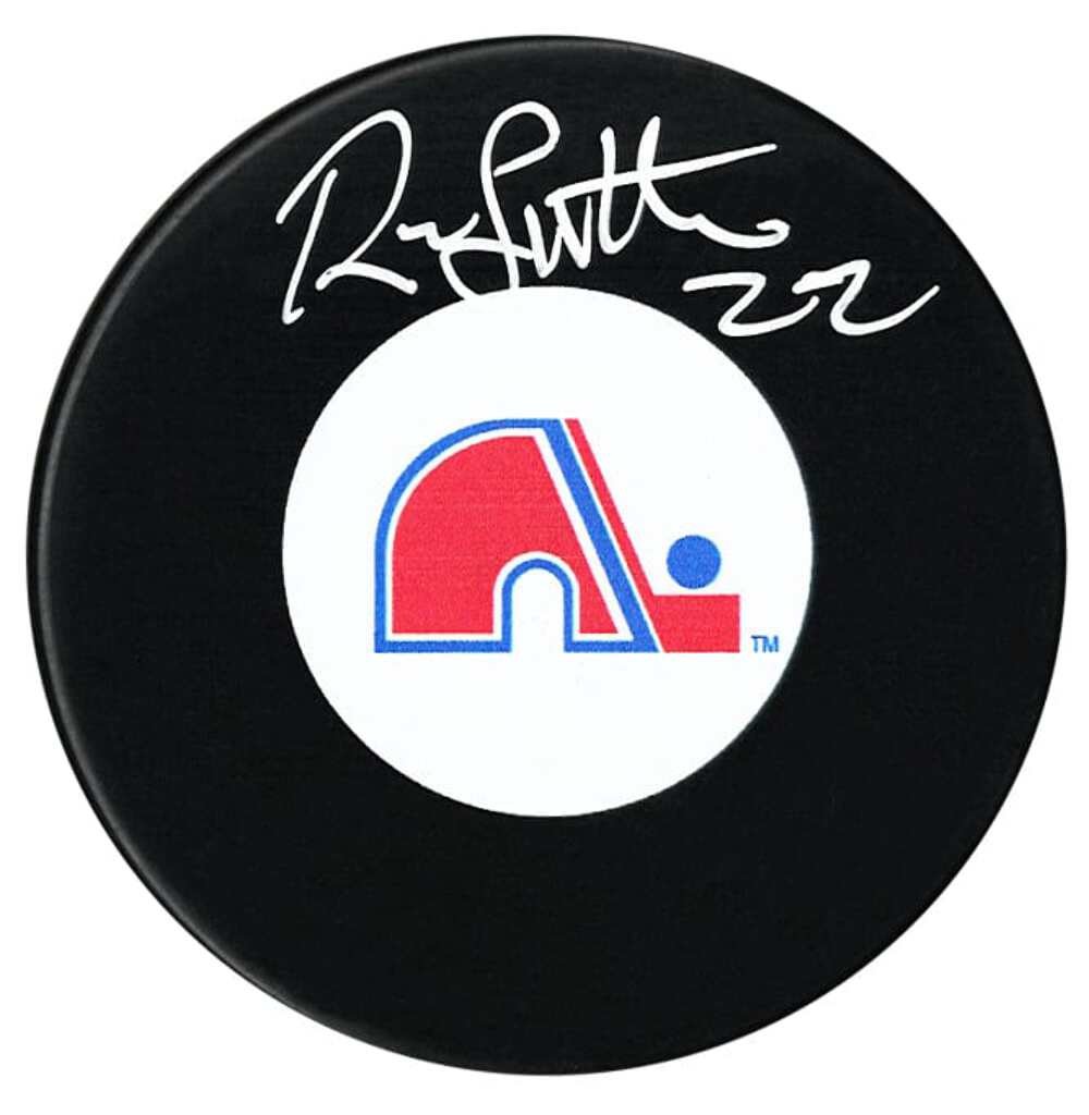Ron Sutter Autographed Quebec Nordiques Puck No Tariffs