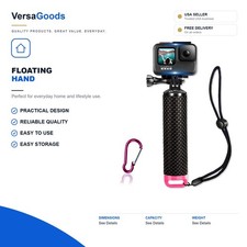 Floating Hand Grip Waterproof Monopod for GoPro Hero 13 12 11 10 9 8 7 6 5