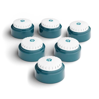 FluentPet  Buttons - Set of 6 - Recordable  - Louder & Clearer   SpeakUp