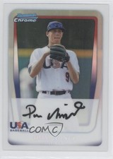 2011 Bowman Draft Chrome Prospects Refractor Dom Nunez #BDPP102 0c2