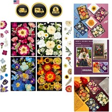 Pressed Dried Flowers for Resin Craft Jewelry Soap Candle Art 92pcs