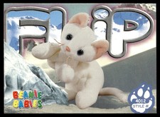 1999 Beanie Babies 2nd Edition Series 4 Flip the White Cat #183