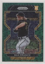 2022 Panini Prizm Tier II Green Donut Circle Prizm Max Kranick #185 0c2