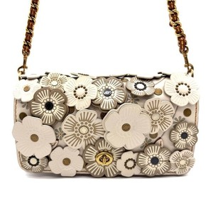 【美品】コーチ　ティーローズ　ディンキー　ショルダーバッグ　ホワイト　フラワー Coach Dinky Tea Rose | eBay