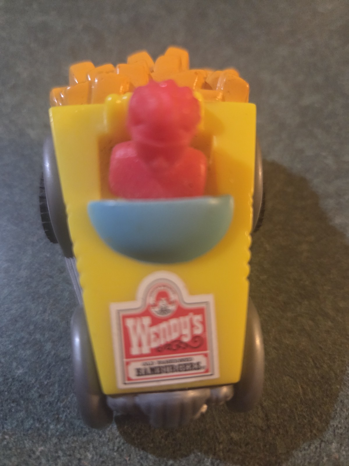 Wendys Kids Meal French Fry Pull-back Car, Rare Vintage Toy 1997 ...